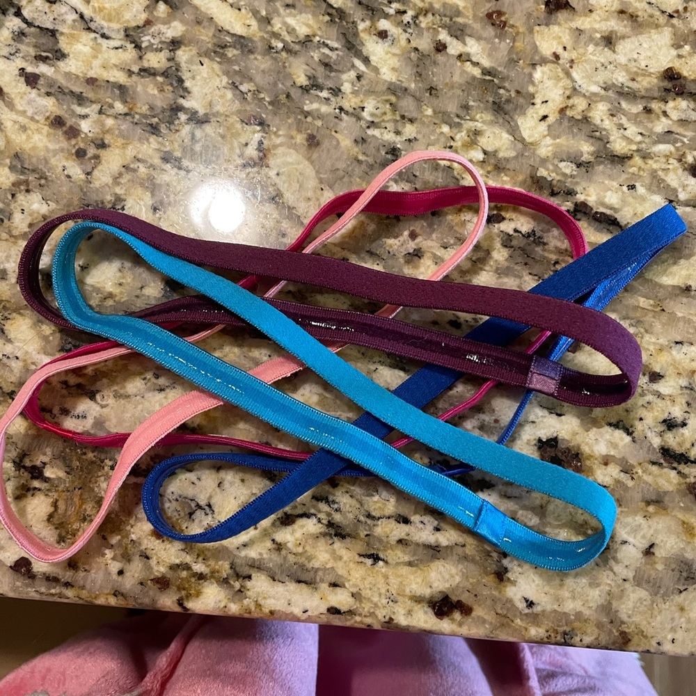 Set of workout headbands